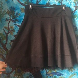 Textured Skirt with Sewn-In Petticoat